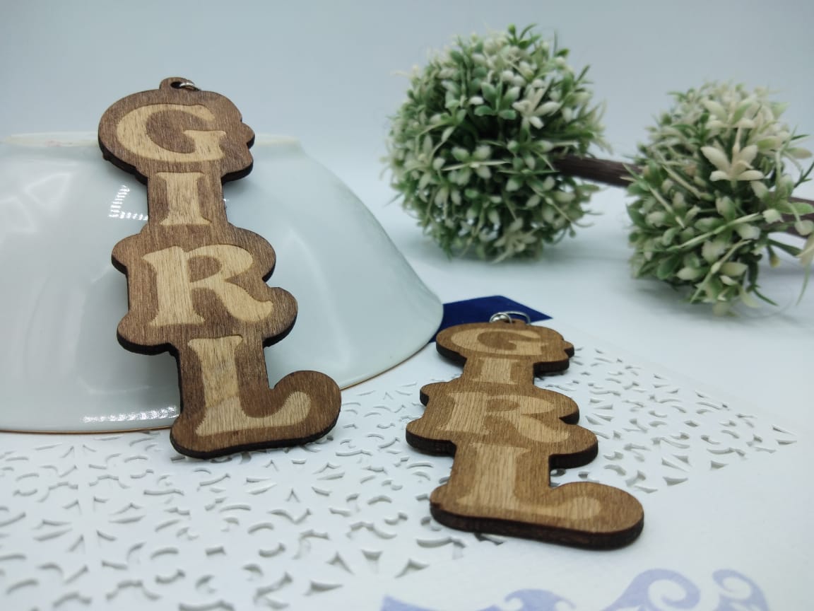 Trendy Newest Girl Wooden Earrings