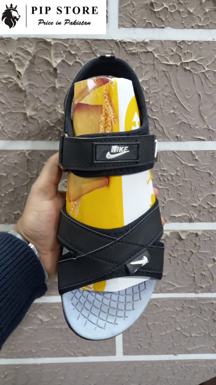 Soft Black Sandals For Men - Image 4