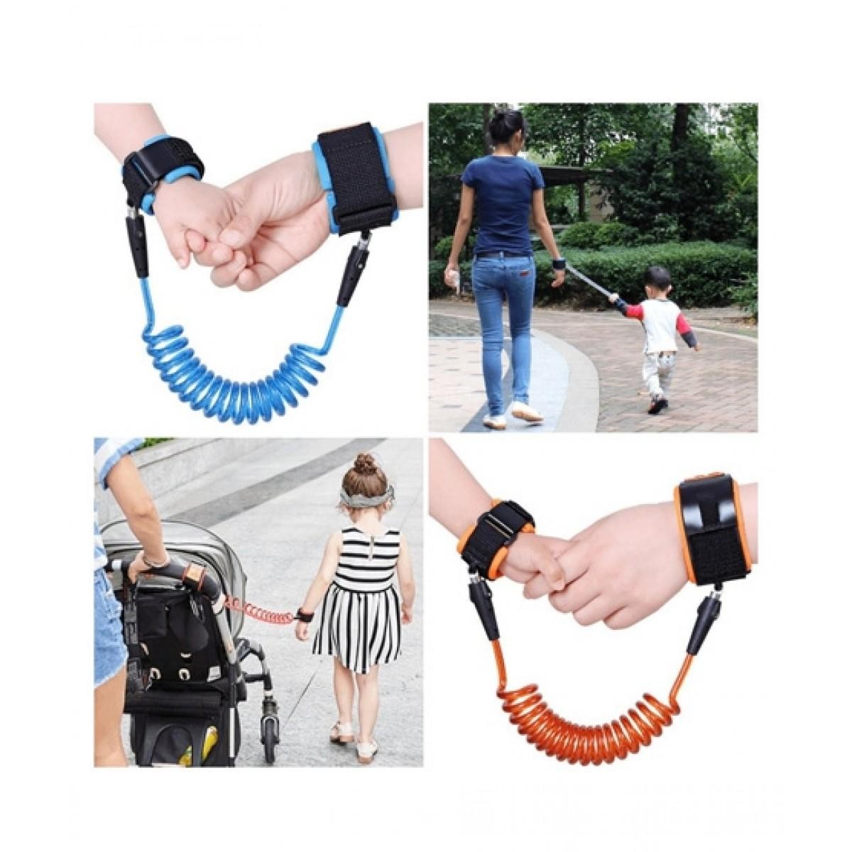 Baby Child Anti Lost Wrist Link Safety Harness Strap Rope Leash Walking Hand Belt Band Wristband For Toddlers, Kids Loss - Image 3