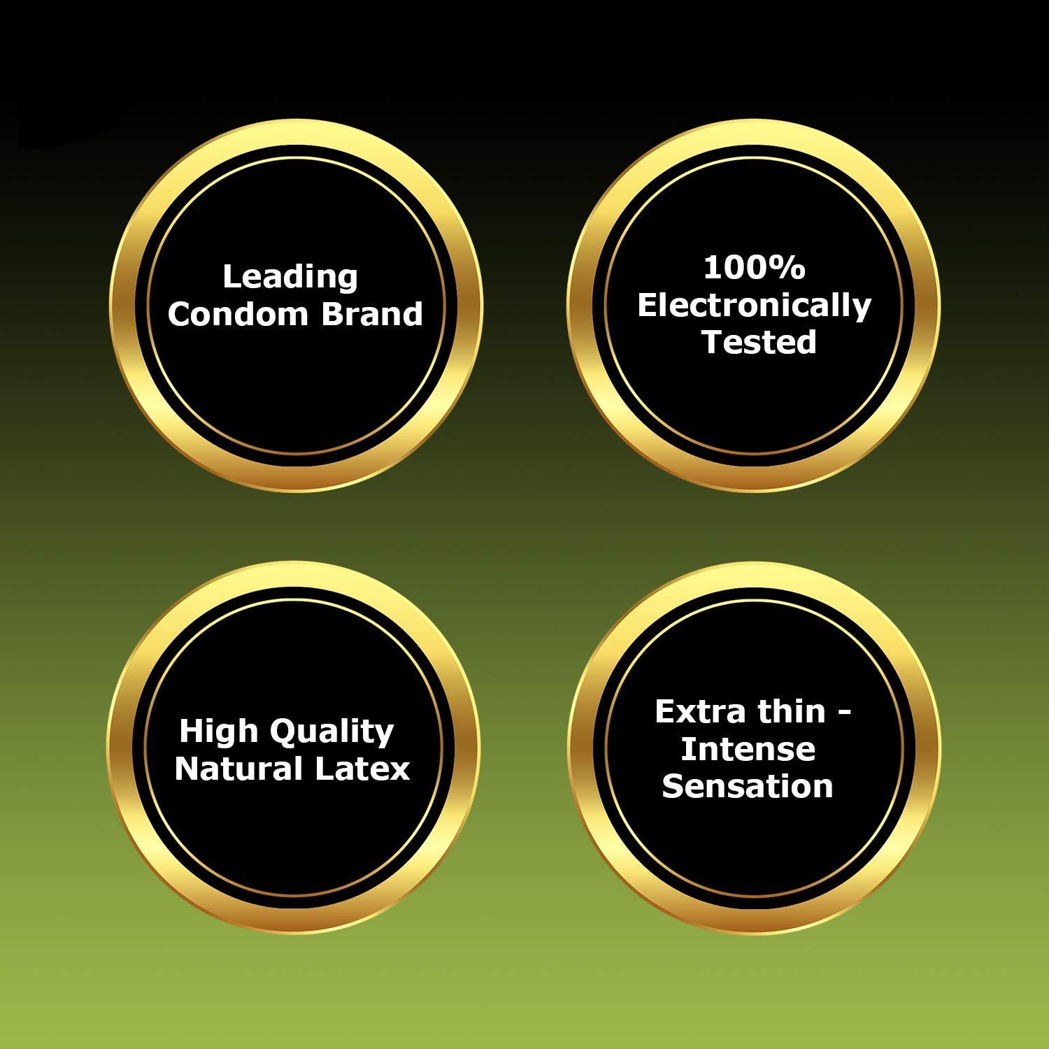 Extra Timing Condoms Pack of 12 Black - Image 4