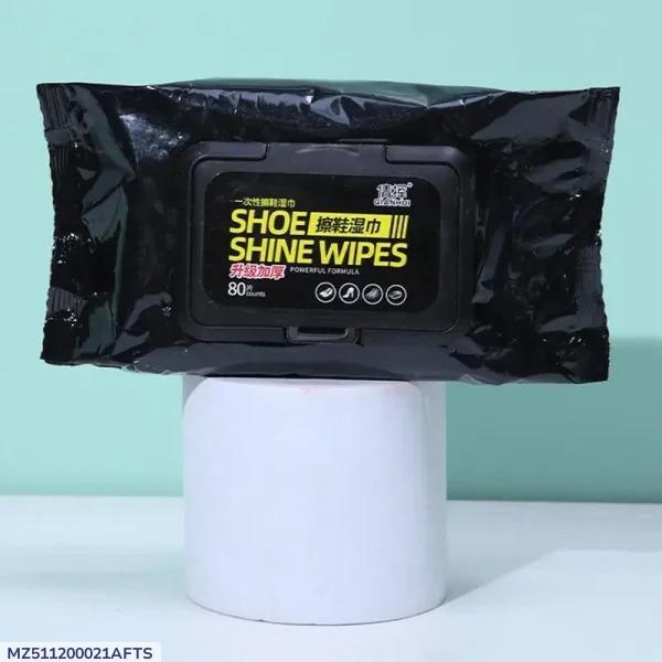 Shoe Wipes Black 80 Pcs Non-Woven - Image 6