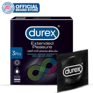 Durex Condoms Extended Pleasure 3 Pieces