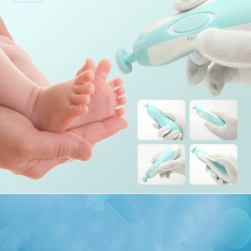6 in 1 Portable Electric Baby Nail Trimmer & Manicure Set - Image 3