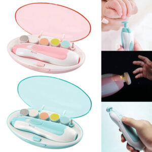 6 in 1 Portable Electric Baby Nail Trimmer & Manicure Set