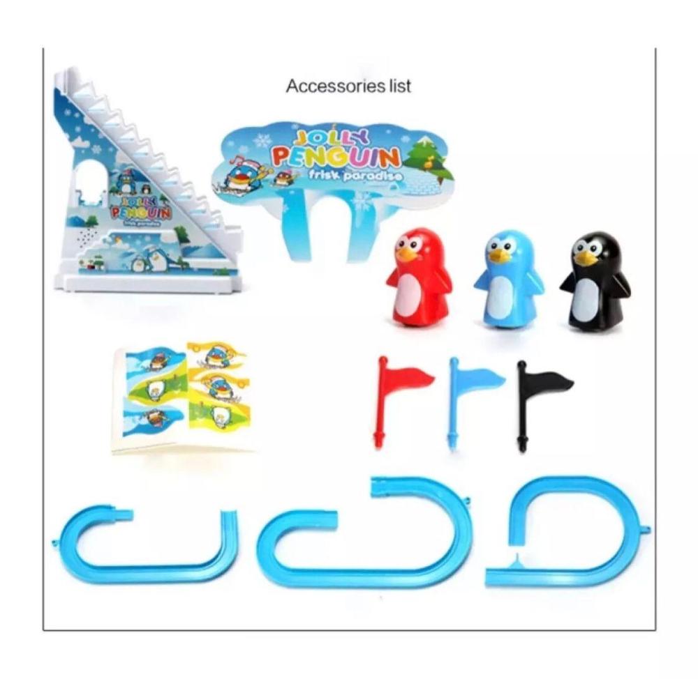 Jolly Penguin Frisbee Toy with LED Lights & Music - Image 5