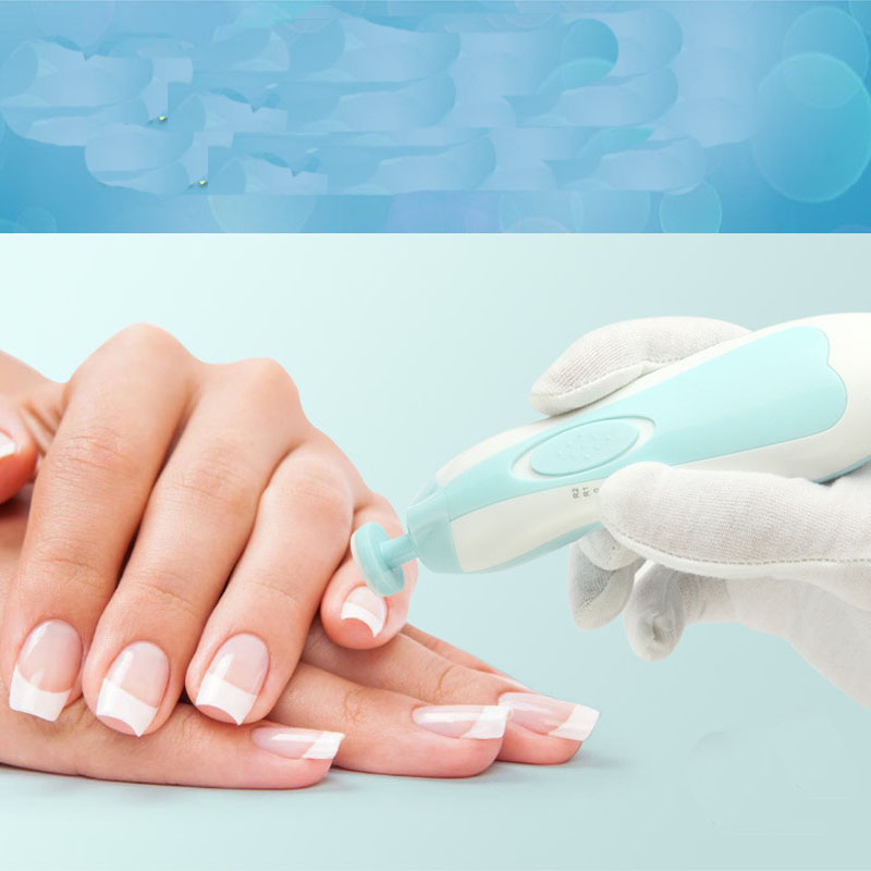 6 in 1 Portable Electric Baby Nail Trimmer & Manicure Set - Image 2