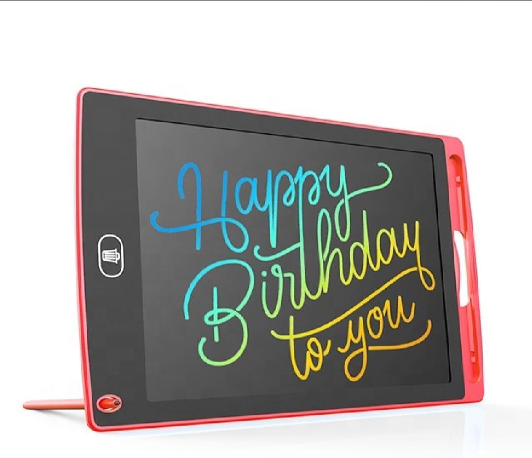12-inch LCD Writing Tablet for Kids Multicolor Design - Image 4