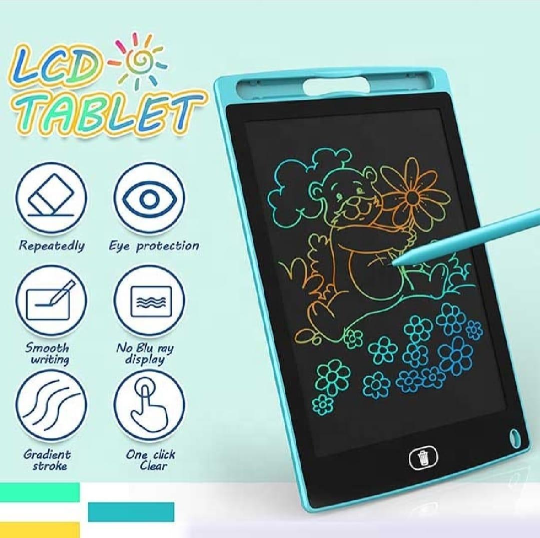 12-inch LCD Writing Tablet for Kids Multicolor Design - Image 3