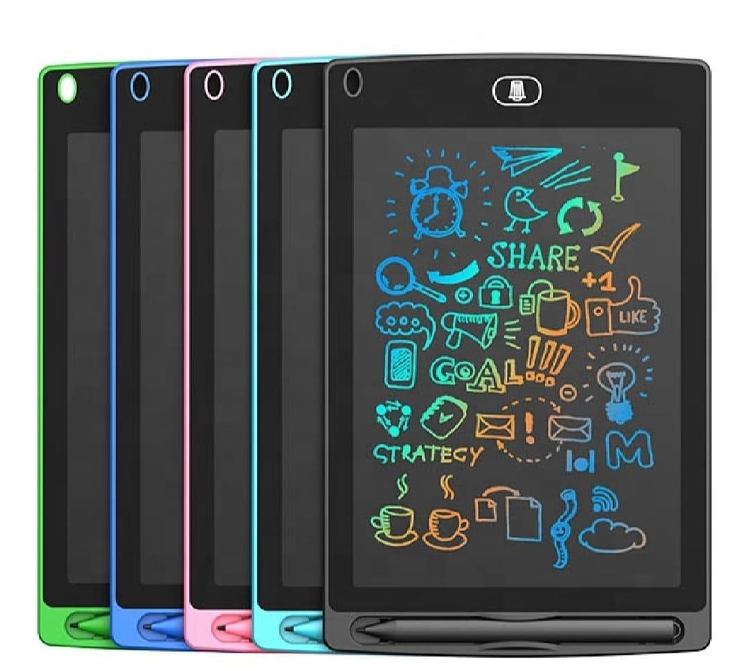 12-inch LCD Writing Tablet for Kids Multicolor Design - Image 2