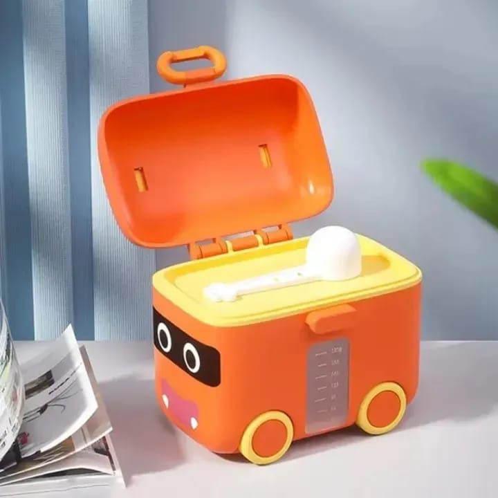 Portable Milk Powder Formula Dispenser & Baby Food Storage Box (180G) - Image 8