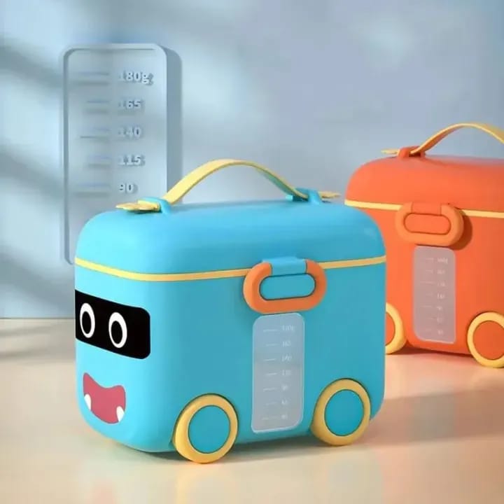 Portable Milk Powder Formula Dispenser & Baby Food Storage Box (180G) - Image 3