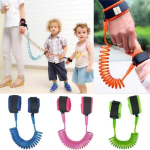 Baby Child Anti Lost Wrist Link Safety Harness Strap Rope Leash Walking Hand Belt Band Wristband For Toddlers, Kids Loss