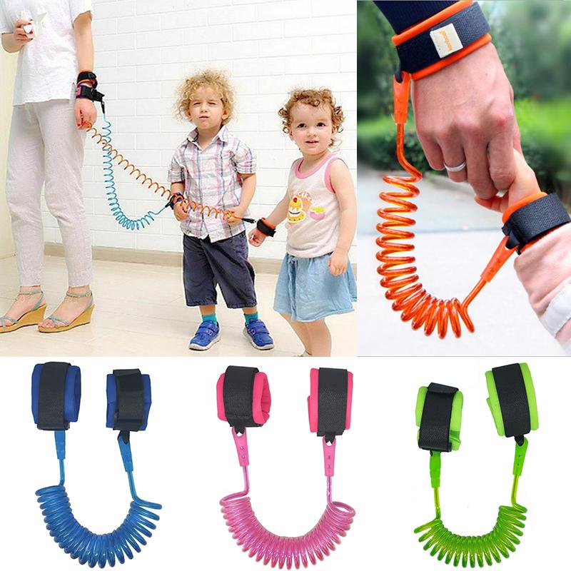 Baby Child Anti Lost Wrist Link Safety Harness Strap Rope Leash Walking Hand Belt Band Wristband For Toddlers, Kids Loss