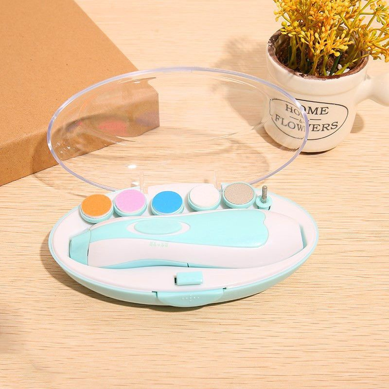 6 in 1 Portable Electric Baby Nail Trimmer & Manicure Set - Image 5