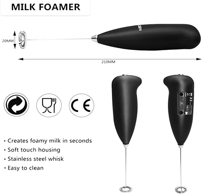 Cell Operated Coffee Beater Electric Milk Frother & Mixer - Image 6