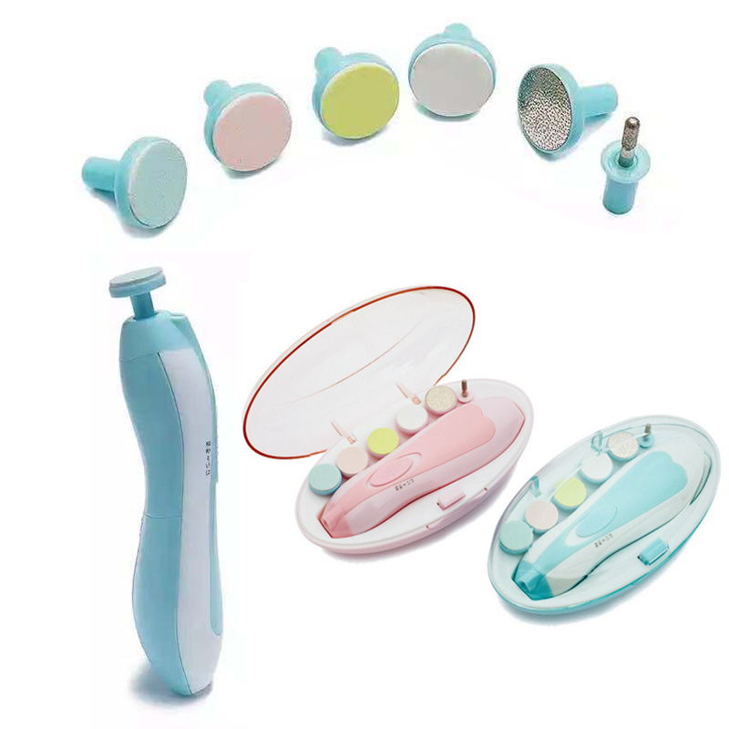 6 in 1 Portable Electric Baby Nail Trimmer & Manicure Set - Image 7