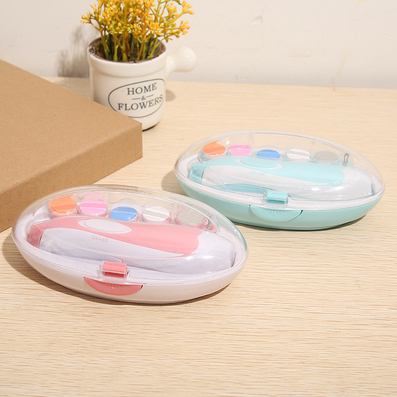 6 in 1 Portable Electric Baby Nail Trimmer & Manicure Set - Image 6