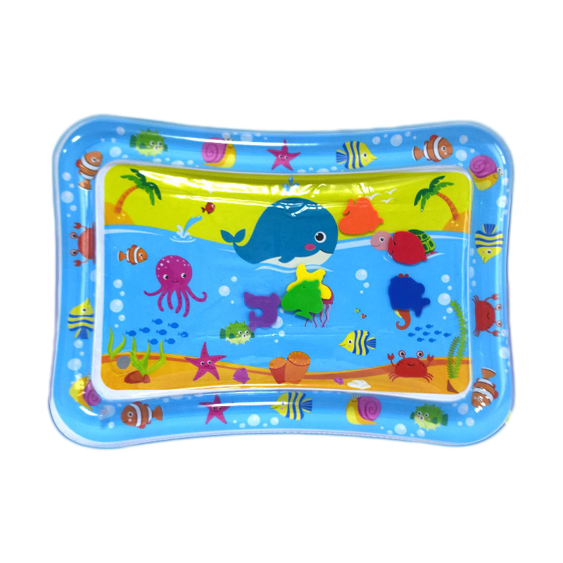 Inflatable Tummy Time Mat - Premium Baby Water Play Mat for Infants - Image 2