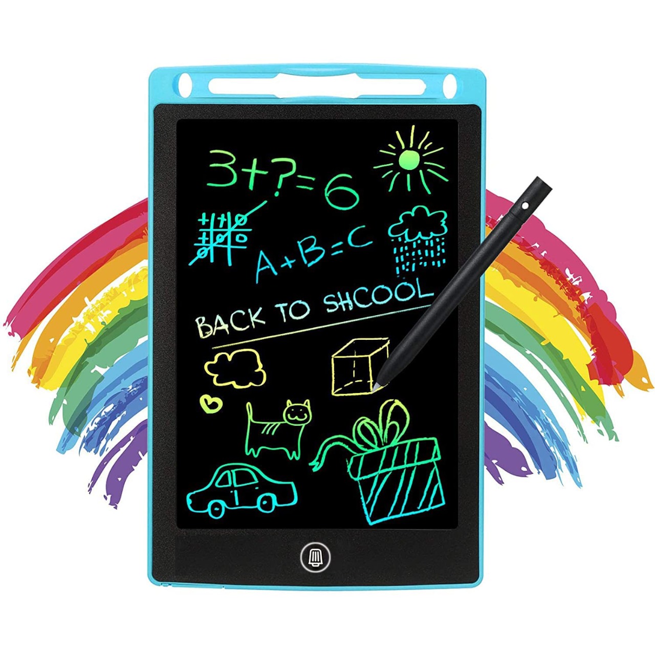 8.5 inch LCD writing tablet for kids - digital drawing pad - erasable writing board - writing pad (random color) - Image 4